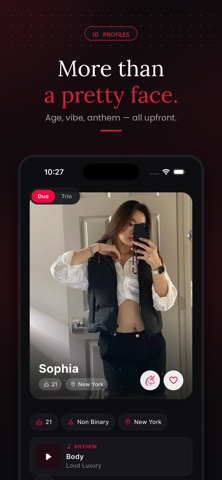 Trio: Meet Couples & Singles Screenshot 1 of 10