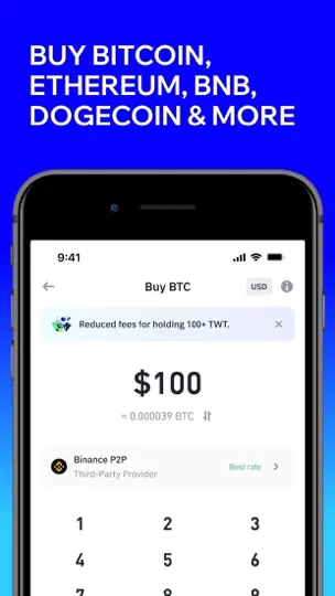 Скриншот Trust: Crypto & Bitcoin Wallet на iPhone 2