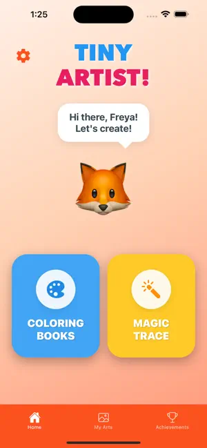 Tiny Artist: Print & Color screenshot 2