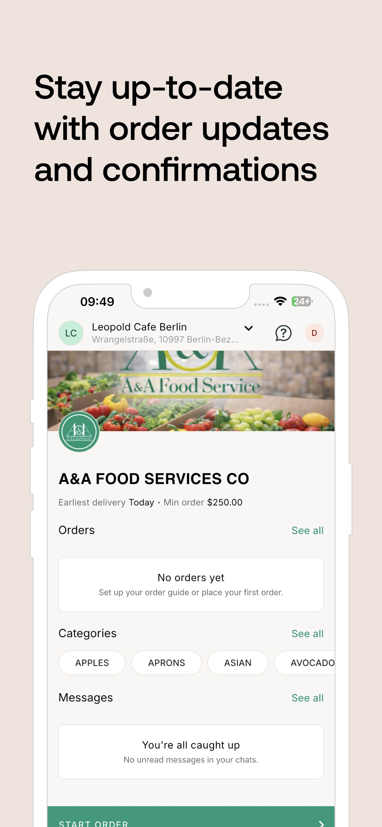 A&A Food Service screenshot 2