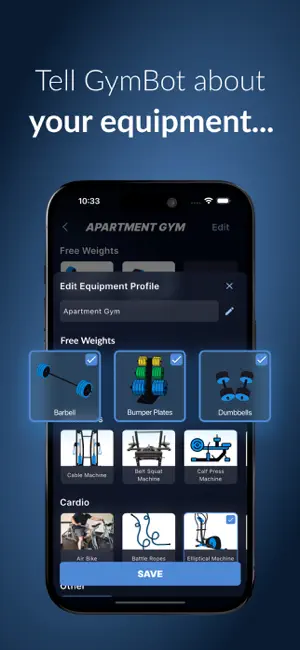 Gym Bot Workout Planner screenshot 4