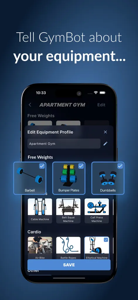 Gym Bot Workout Planner - Health & Fitness App | MWM