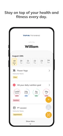 Tap In Training screenshot