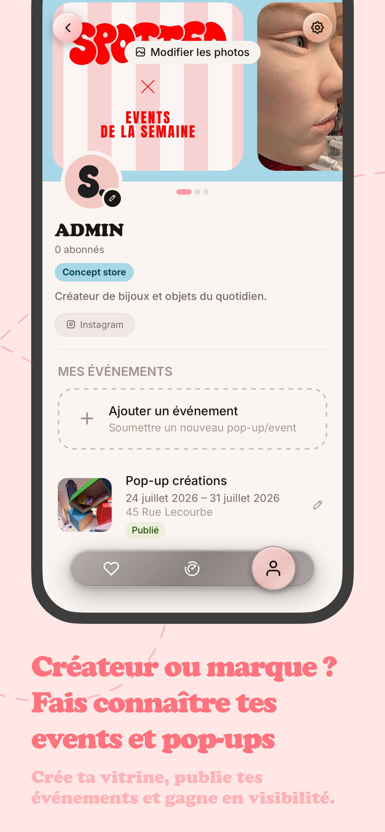 Spotted - Pop-Ups & Créateurs screenshot 4