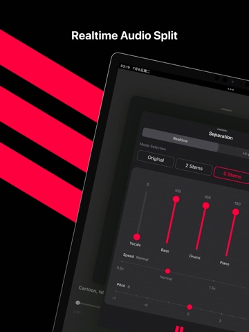 Clear - AI Audio Filter iPad screenshot