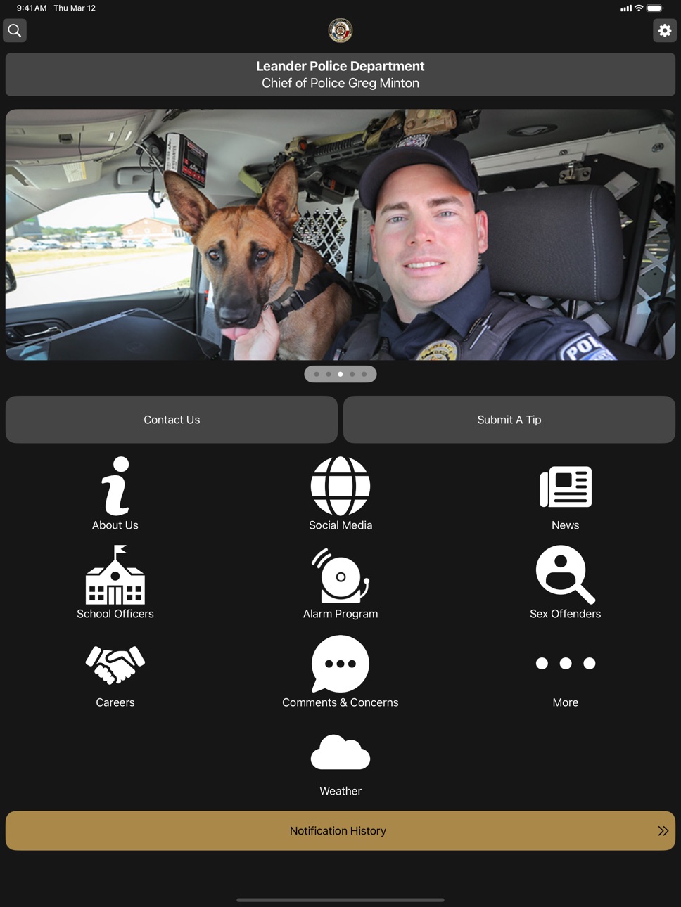 iPad screenshot