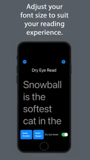 dry eye read iphone screenshot 1