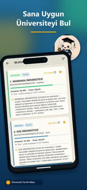 Üniversite Tercih Atlası screenshot 2