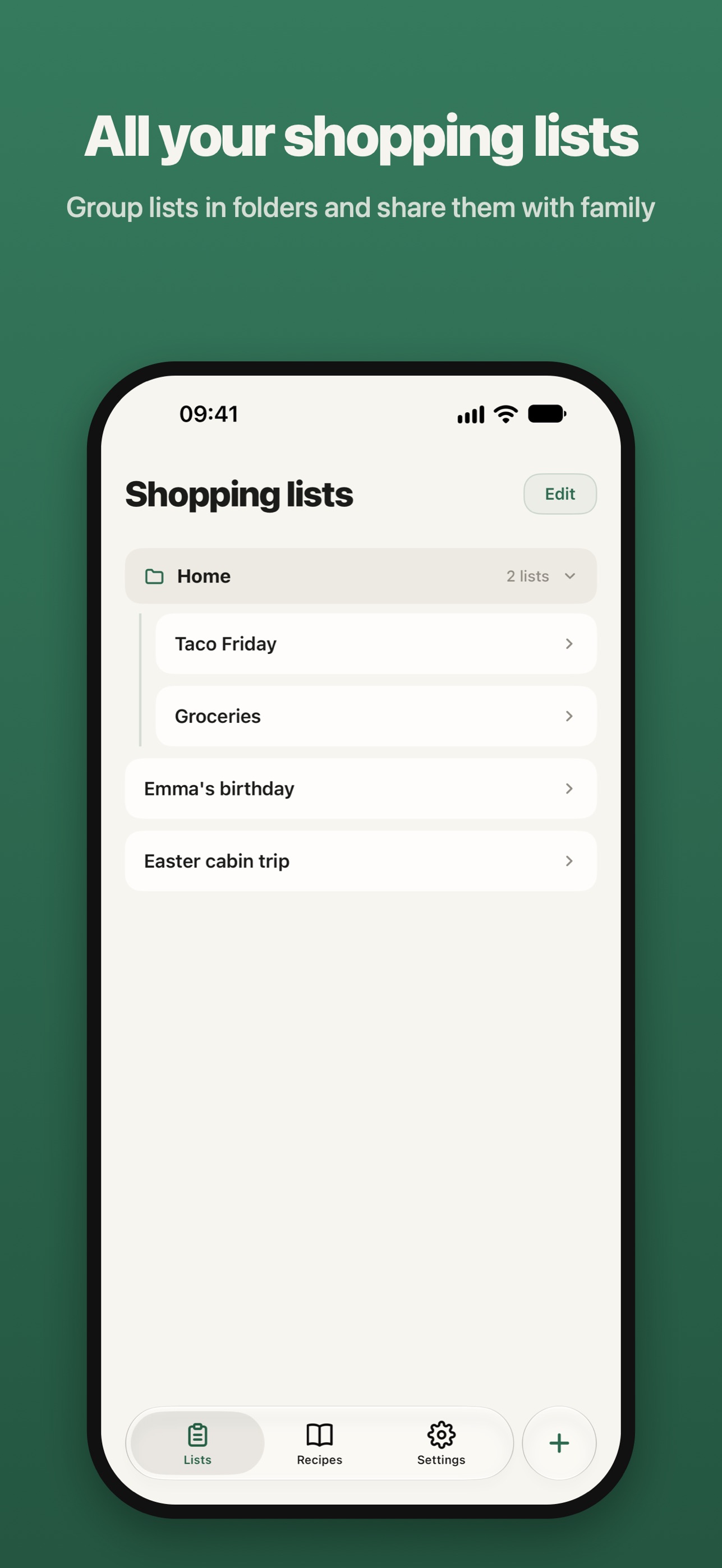 Screenshot 1 of Handlekurv