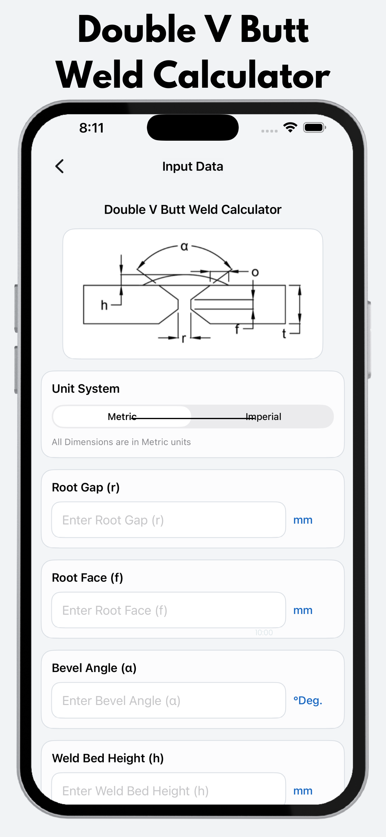 Welding Weight Calculator Pro screenshot 4
