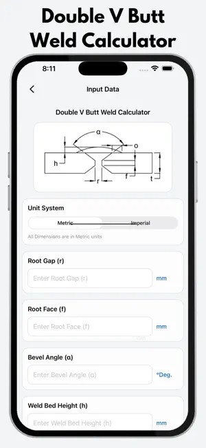 Welding Weight Calculator Pro screenshot 4