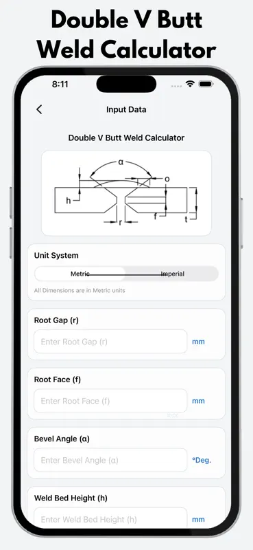 Welding Weight Calculator Pro screenshot 4 of 10