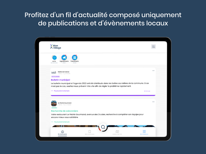 Mon Village - infos  services