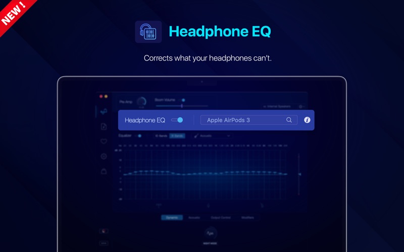Screenshot #2 pour Boom2:Volume Boost & Equalizer
