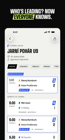 kdovede – tournaments live screenshot 1