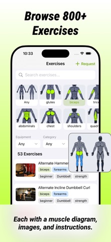 Easy Reps: Gym Workout Tracker Screenshot 7 of 10