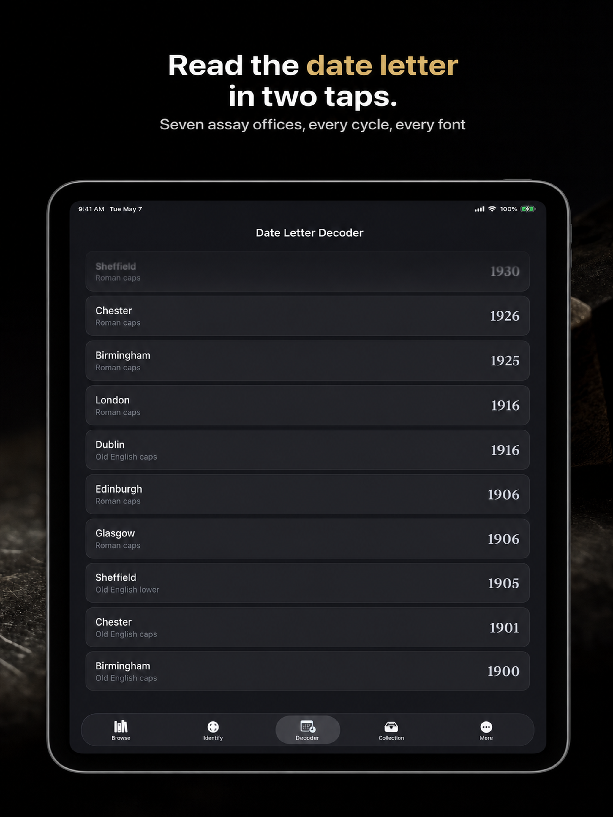 Silver Hallmarks - Maker Marks screenshot 9