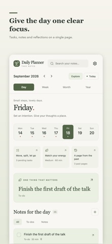 Daily Planner: Take Notes Screenshot 1 of 8