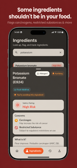 Peel - Ingredients scanner Screenshot 1 of 8