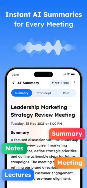 AI Note Taker ・ Voice Recorder screenshot 4