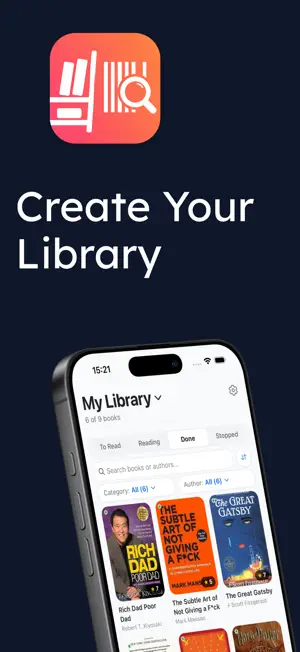 Booklio: Reading Log screenshot 1