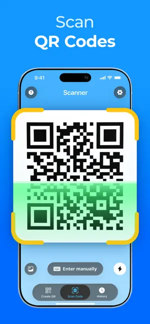 QR Code Reader•Barcode Scanner iPhone screenshot 1
