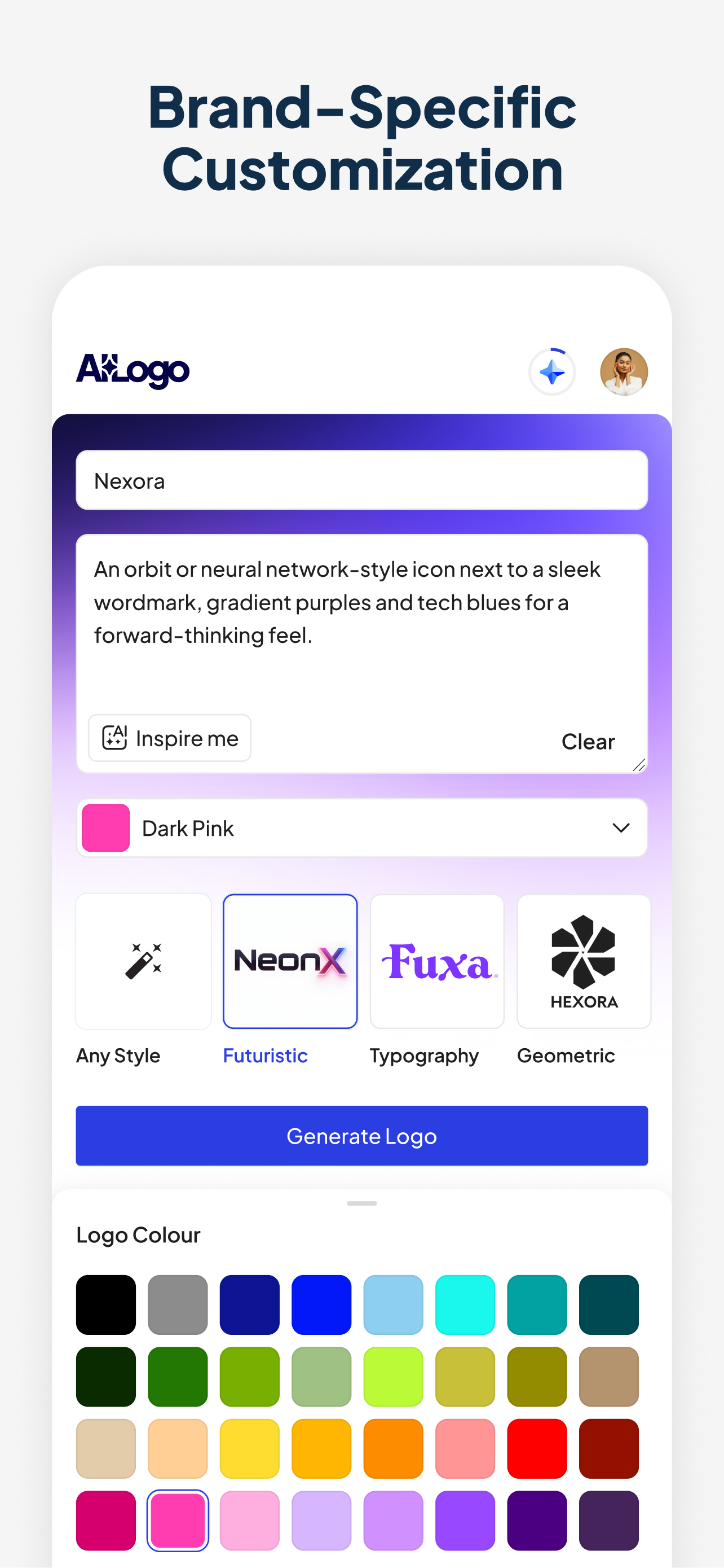 Fluer AI Logo Maker