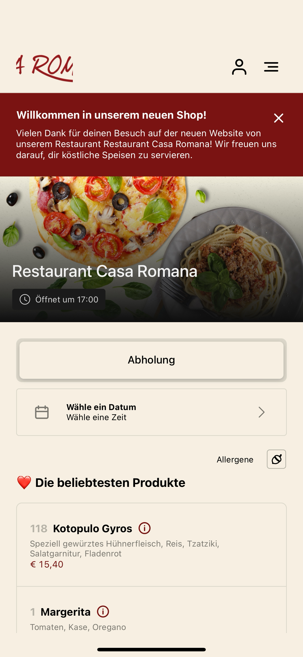 Pizzeria Casa Romana