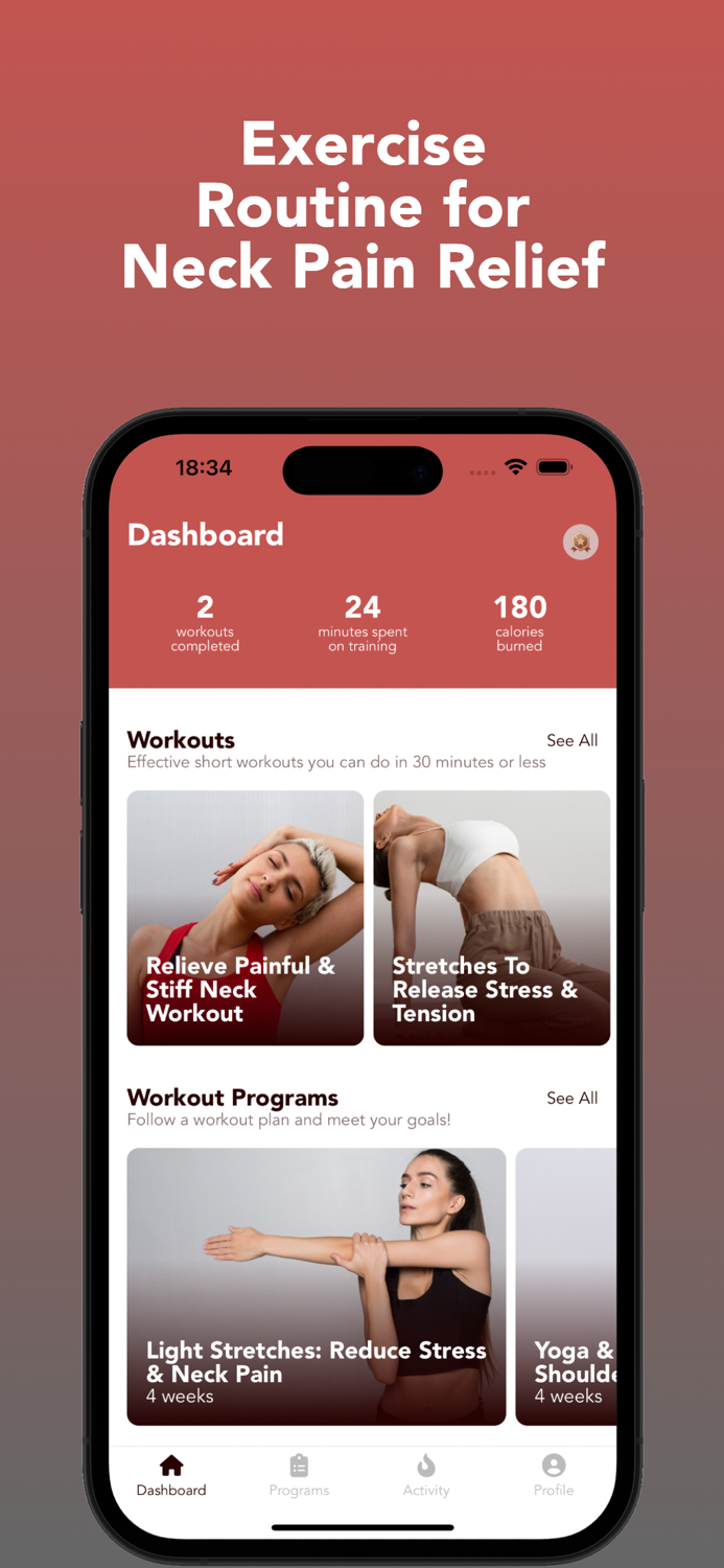 Neck Pain Relief Exercises