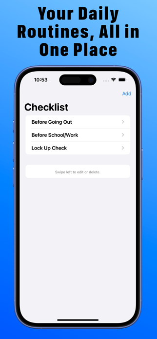 Check List: Daily Routine Task Screenshot 3 of 3