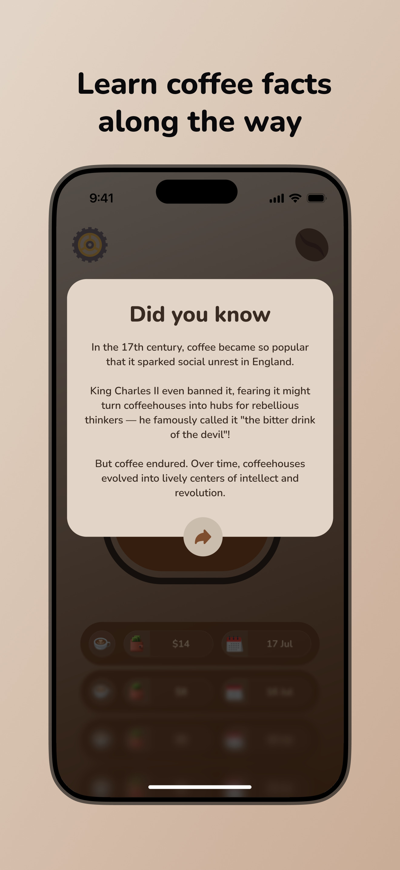 CoffeeCost: Expense Tracker
