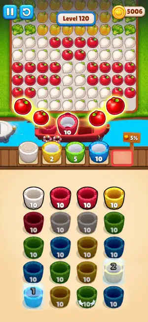 Fruit Jam: Royal Sort screenshot 4