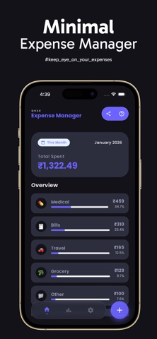 Expense Manager Pro: Anzo Screenshot 1 of 3