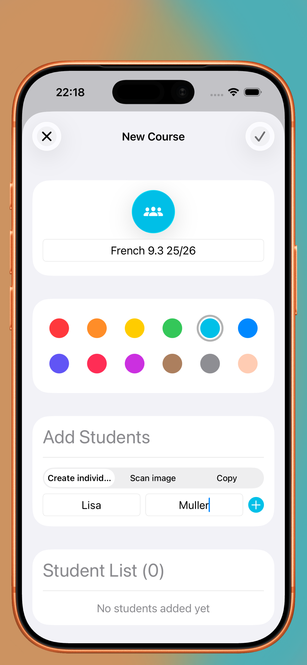TeacherTasks - Manage Courses screenshot 4