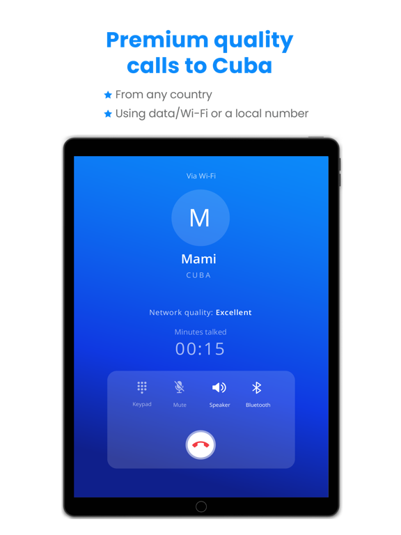 Cubatel iPad screenshot 4 - Business app