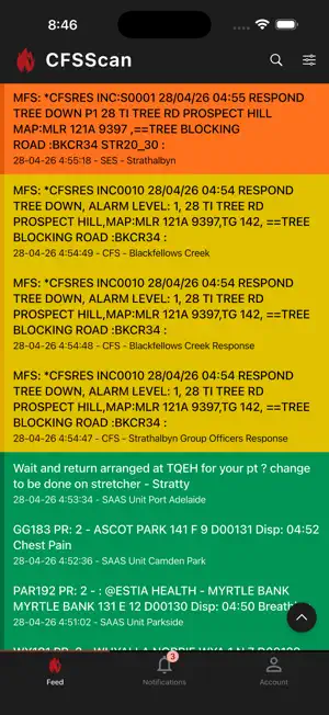 CFSScan screenshot 1
