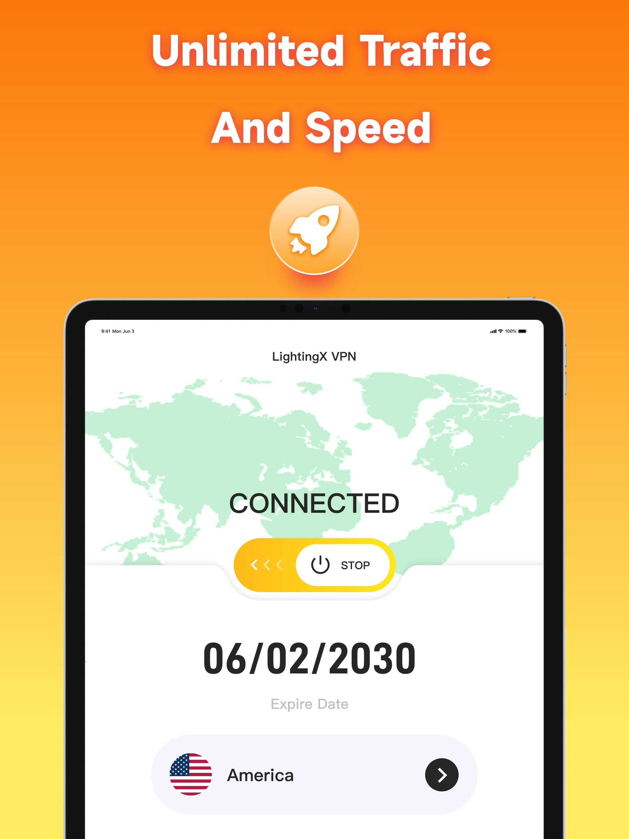 LightningX VPN: Fast Unlimited