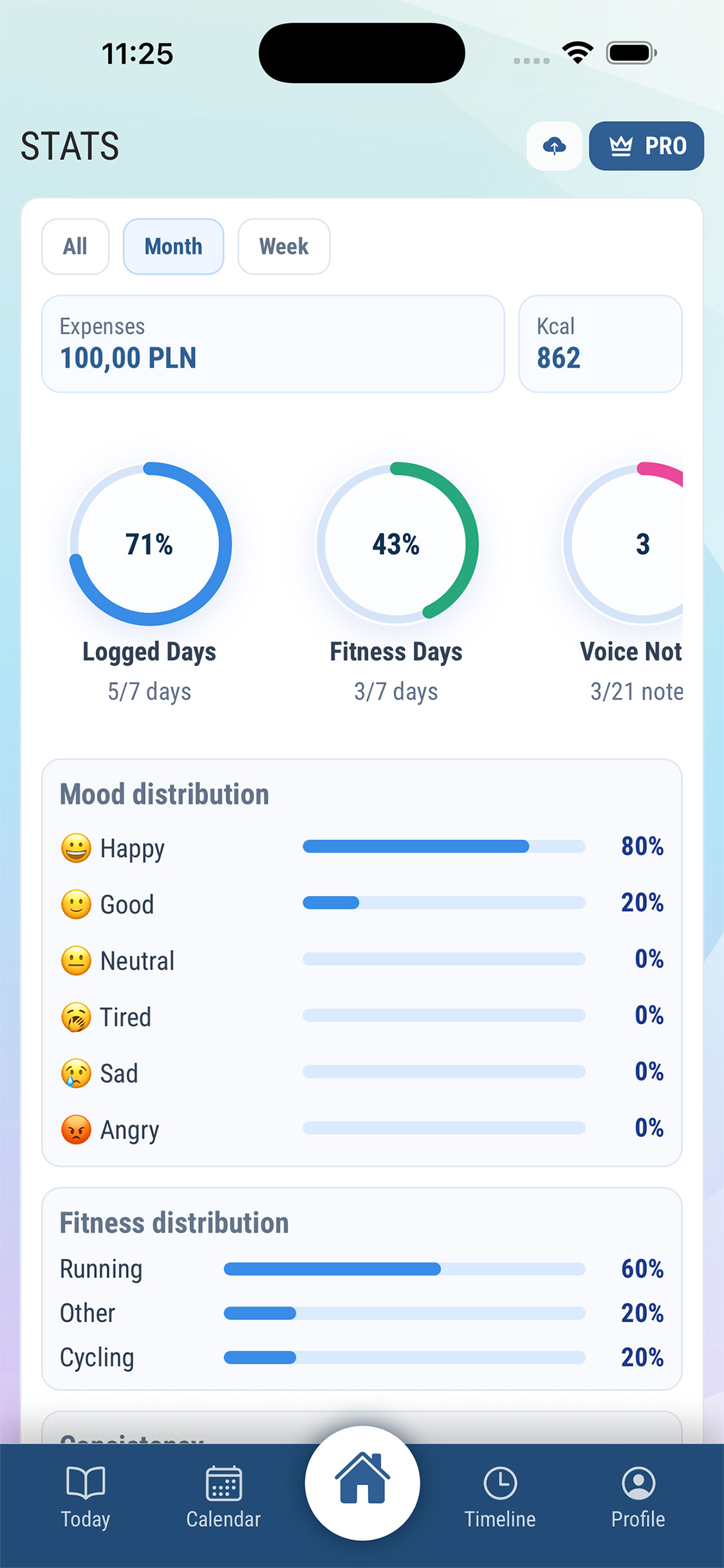 Your journal Daylio screenshot 7