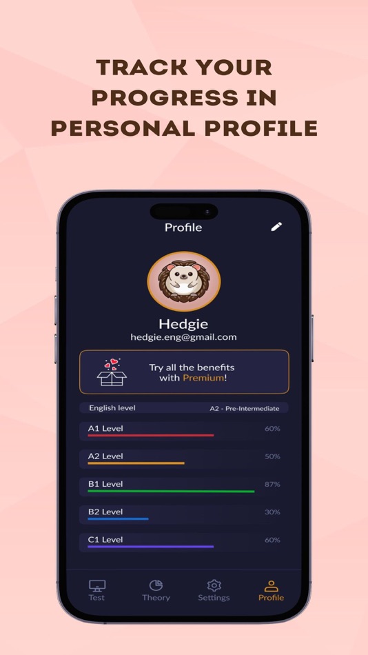 #5. Hedgie: Learn English Grammar (iOS) 由: Ilya Prudnikau