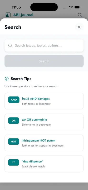 ABI Journal screenshot 5 of 6