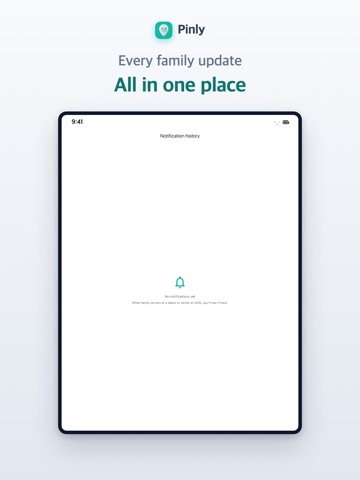 Pinly - Family Location iPad screenshot