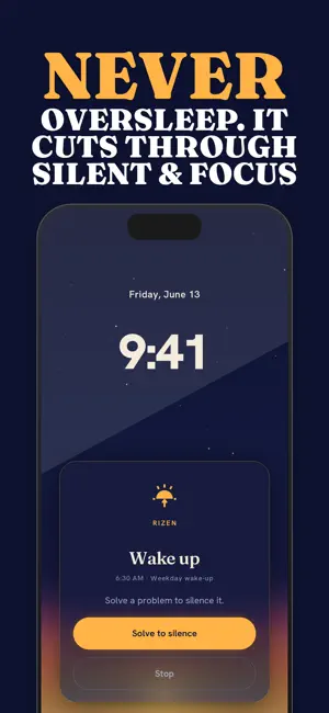 Rizen: Alarm & Micro Workouts screenshot 2