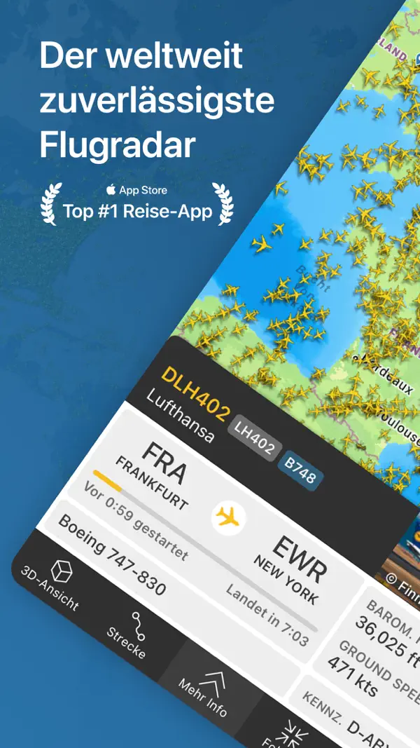 Flightradar24 | Flugradar Screenshot 1