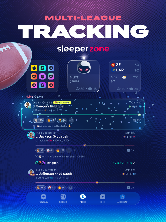 Sleeper - Fantasy Sports iPad screenshot 9