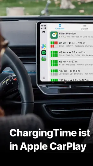 Screenshot von ChargingTime - Ladestationen auf dem iPhone 5