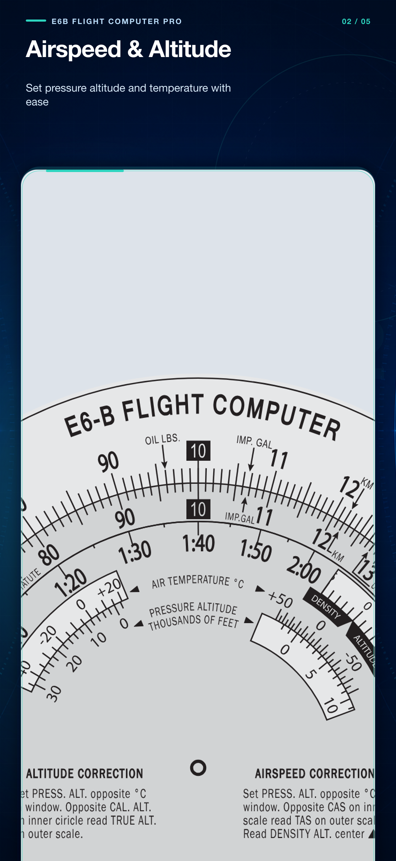 E6B Flight Computer Pro