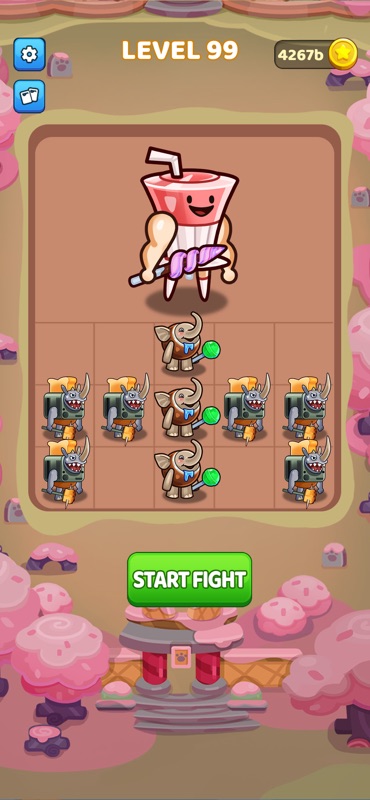 Merge Brainzott War Fight screenshot 3
