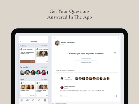 Habit Education iPad screenshot 4 - Social Networking app