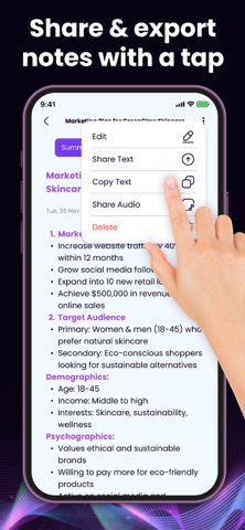 SmartNote - AI Note Taker Screenshot 5 of 5