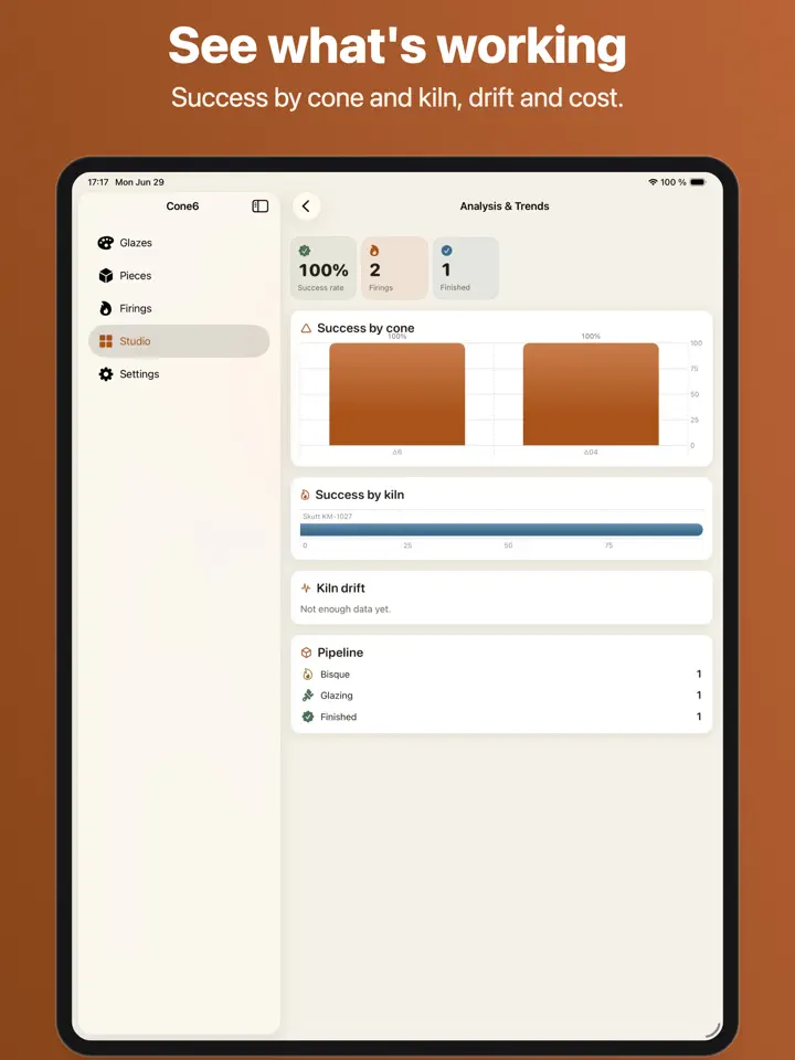 Cone6 on iPad: screenshot 6 of 8